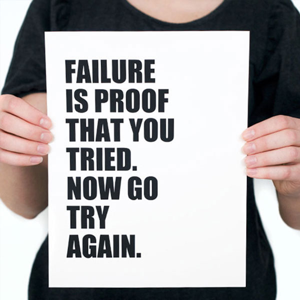 Failure does not define you