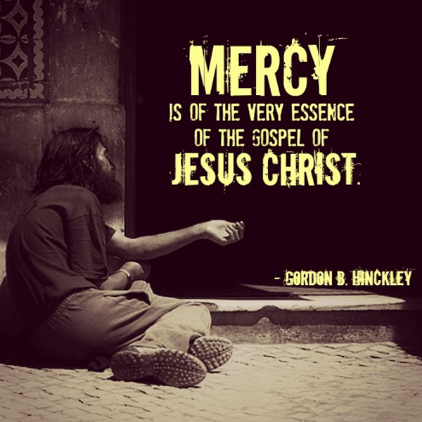 Mercy if the essence of the Gospel